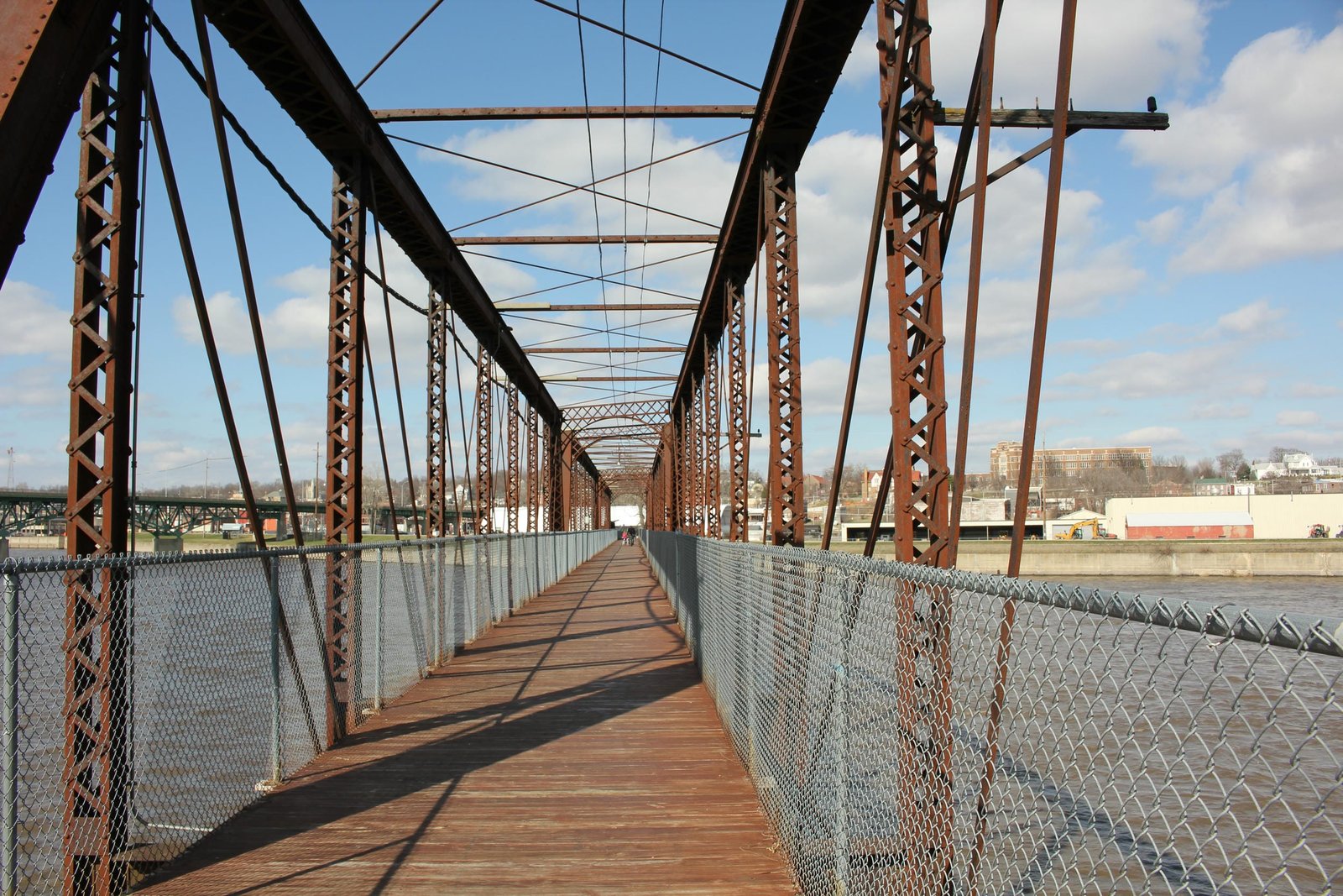 Inside truss
